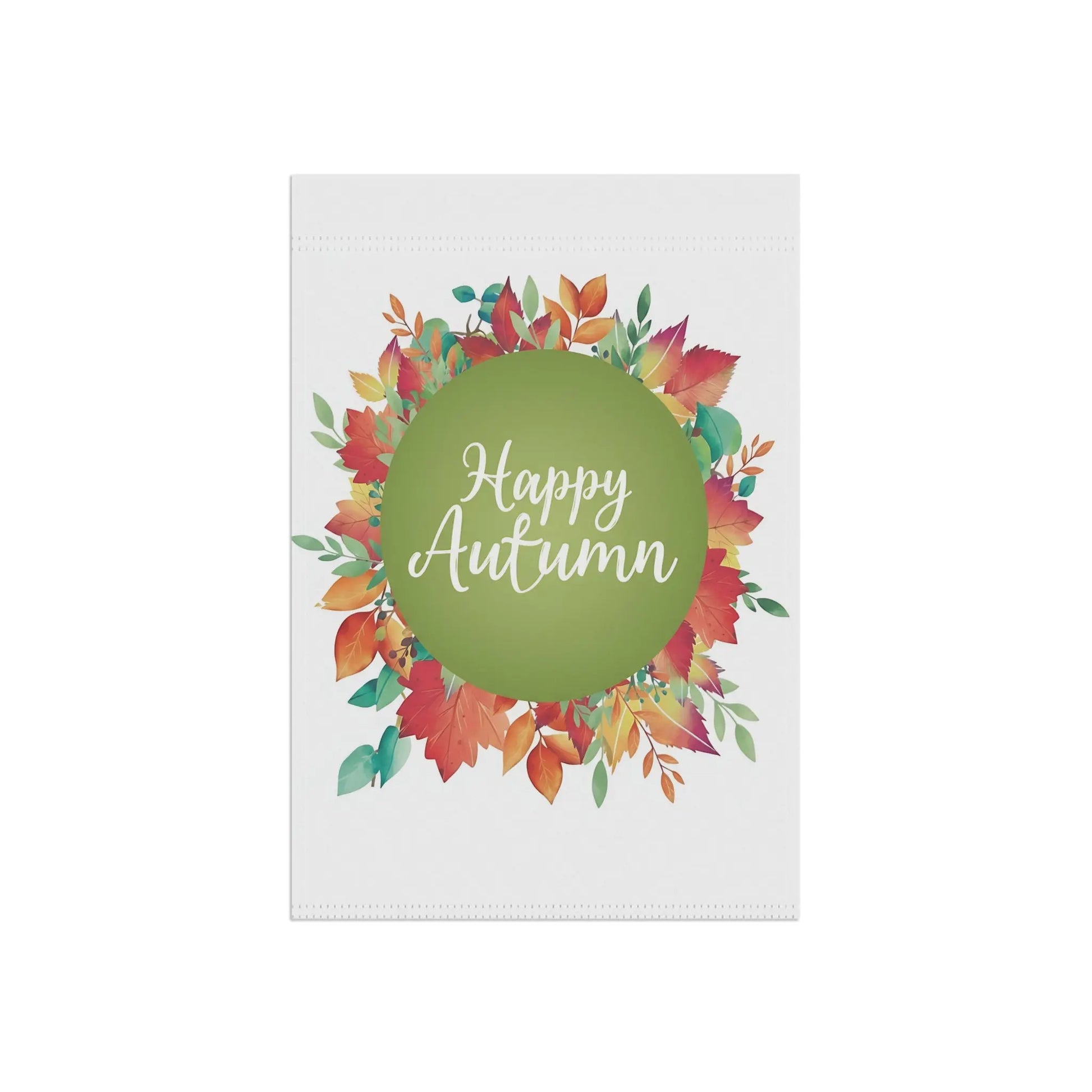 Happy Autumn Garden Flag