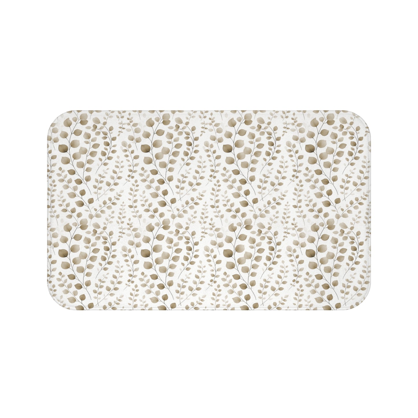 Boho Floral Bath Mat