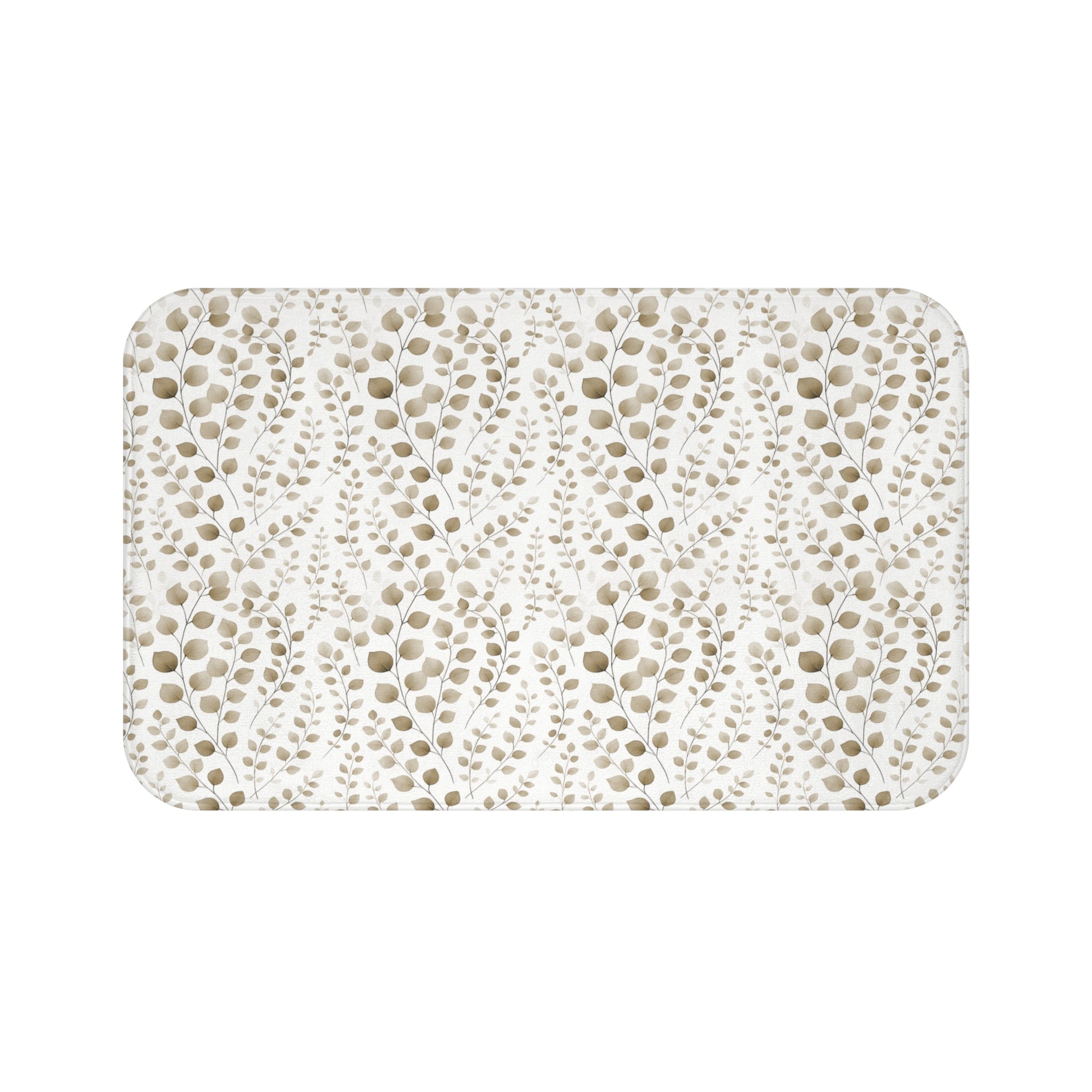 Boho Floral Bath Mat