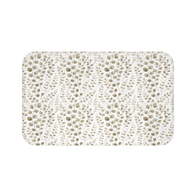 Boho Floral Bath Mat
