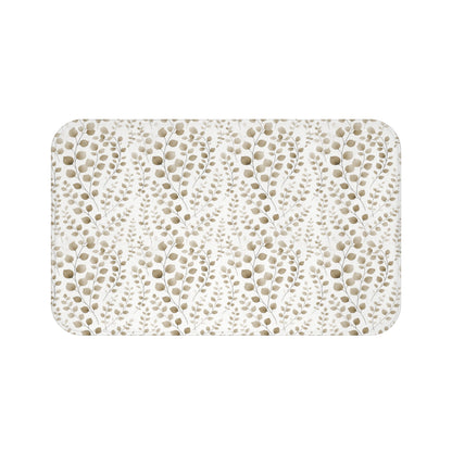 Boho Floral Bath Mat