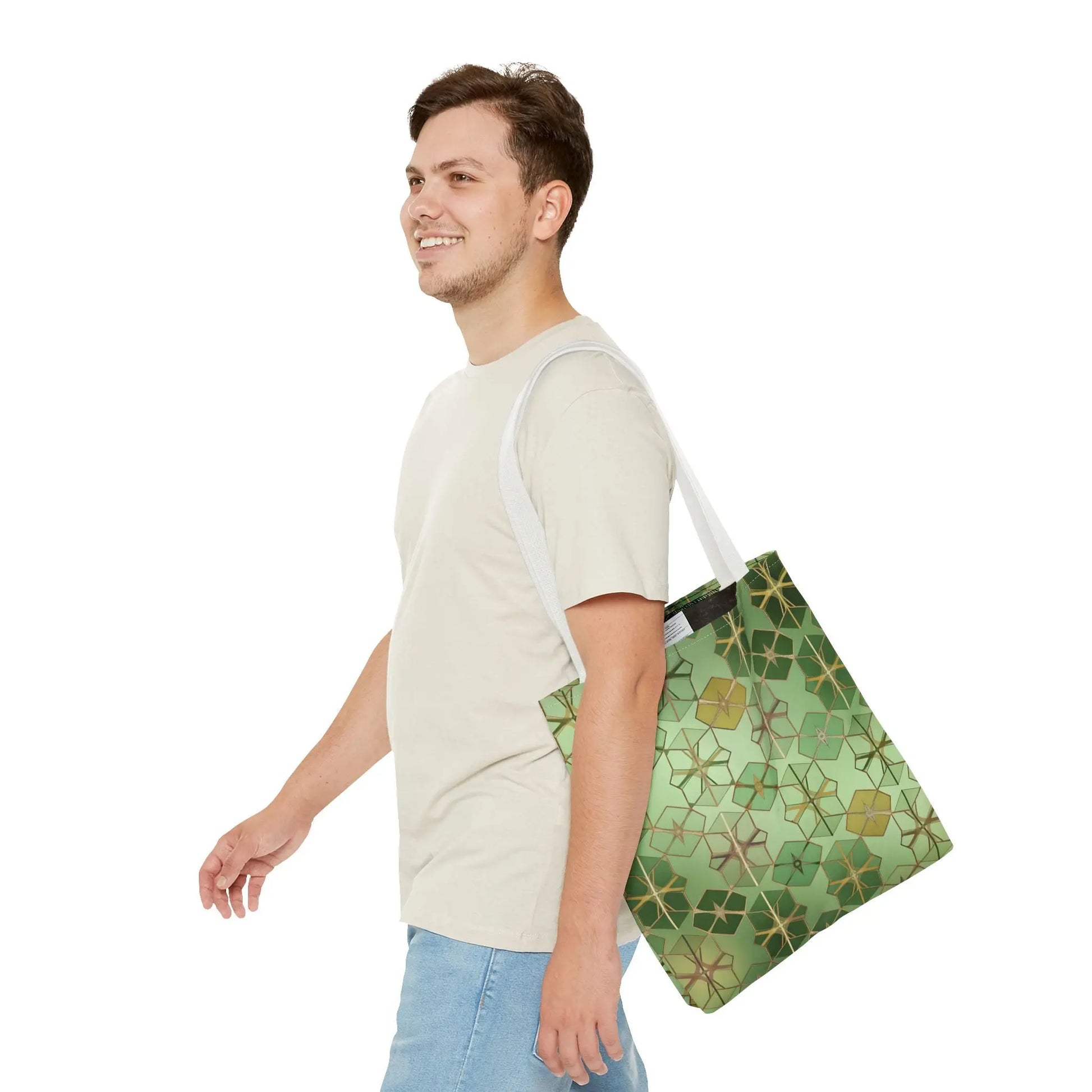 Geometric Moroccan Tile Tote Bag