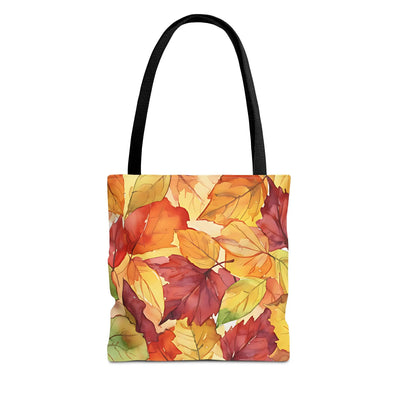 Autumn Watercolor Leaves Tote Bag