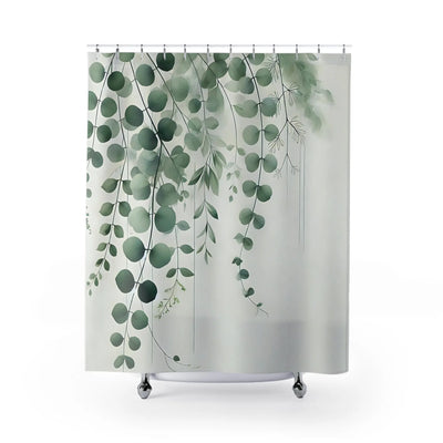 Botanical Modern Shower Curtain
