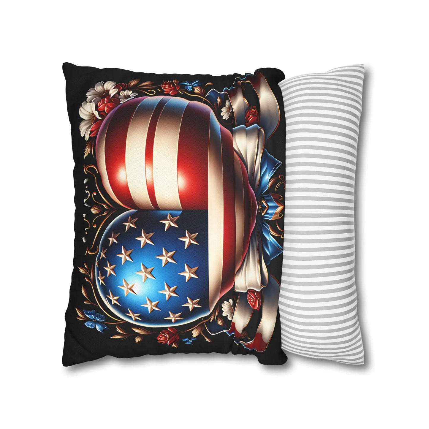 Patriotic Heart Pillowcase