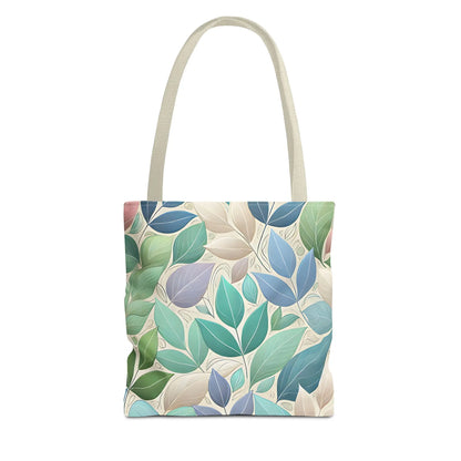 Pastel Leaf Tote Bag