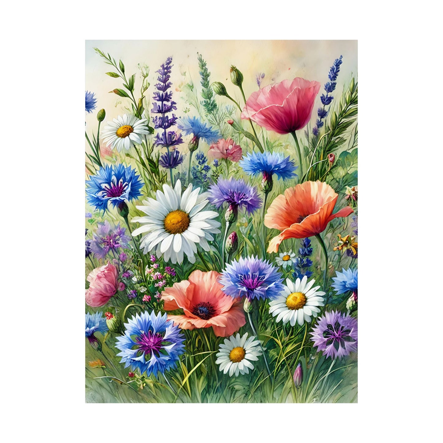 Floral Art Poster