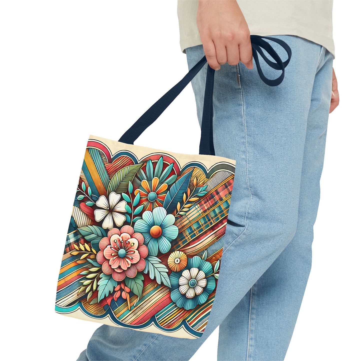 Vintage Style Tote Bag
