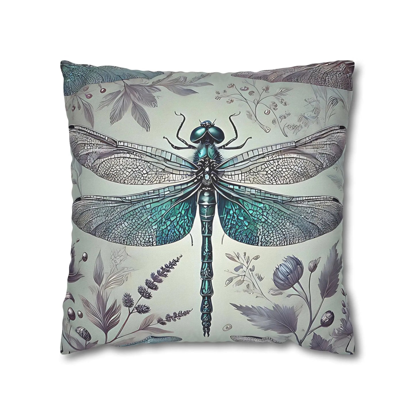 Dragonfly Decorative Pillowcase