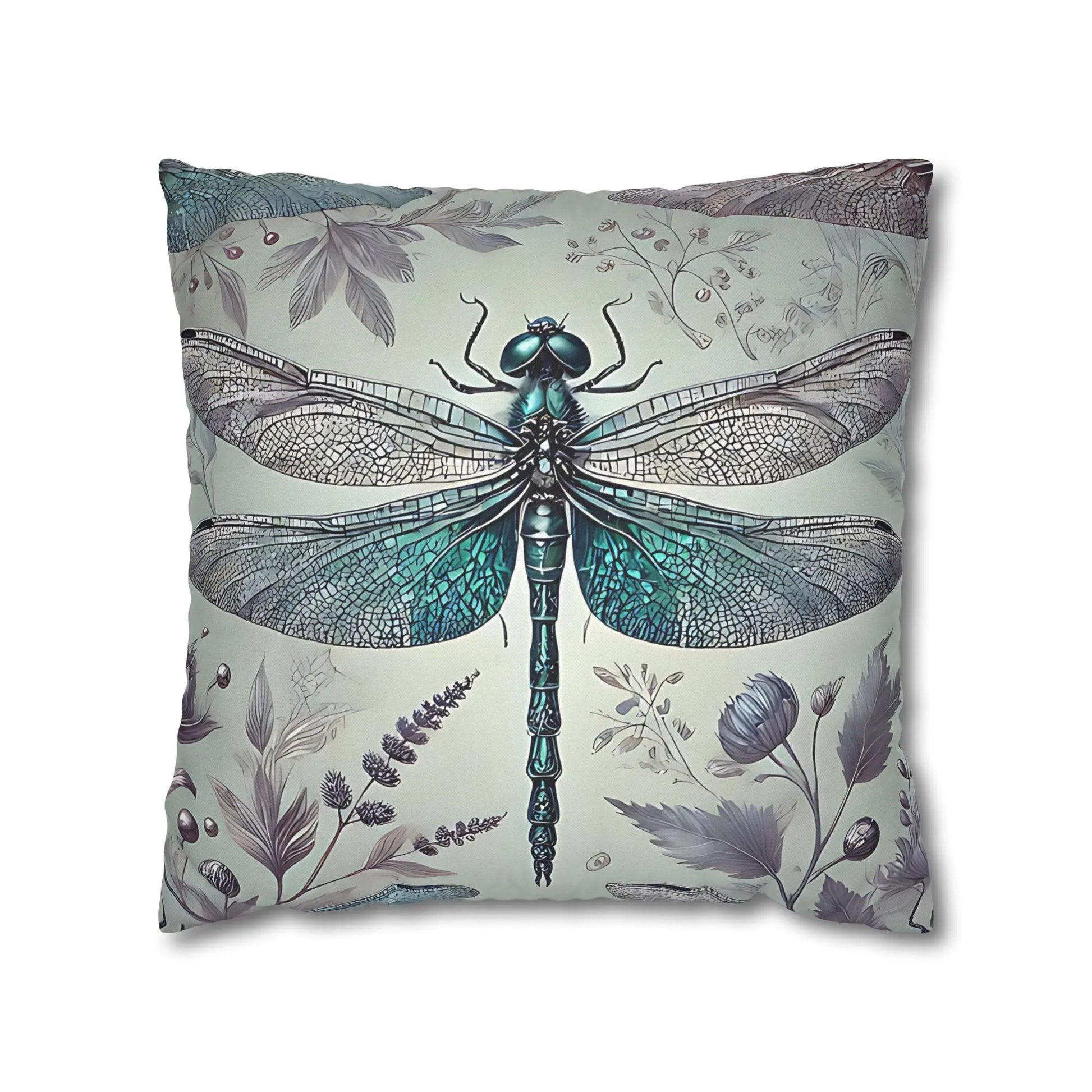 Dragonfly Decorative Pillowcase