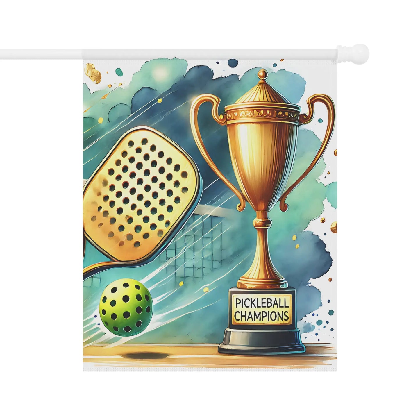 Pickleball Champions Garden Banner