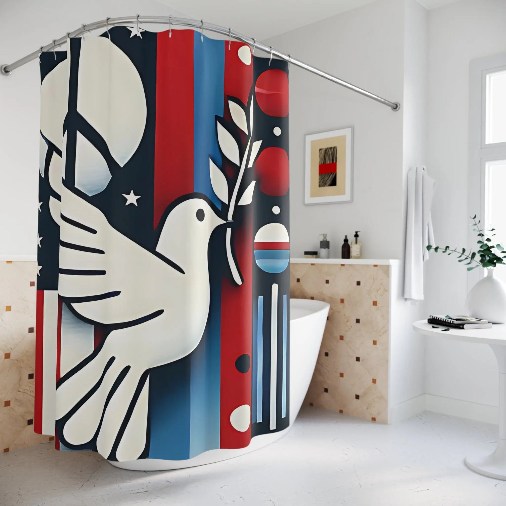 Peaceful Dove Shower Curtain