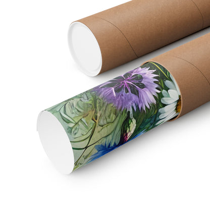 Floral Art Poster