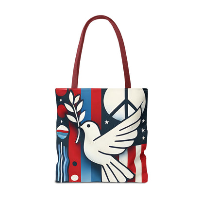 Peaceful Dove Tote Bag | Eco-Friendly Shopping Bag, Gift for Nature Lovers, Travel Tote, Festival Essential, Bohemian Style