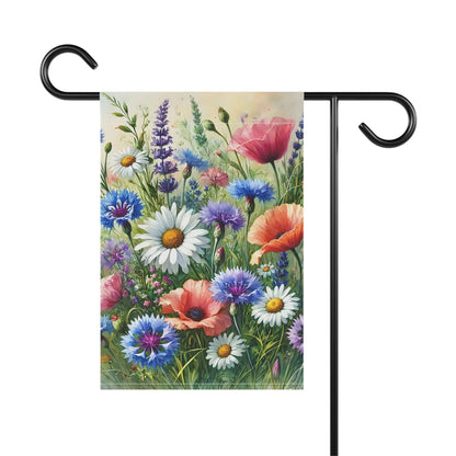 Floral Garden Flag