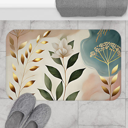 Botanical Elegance Bath Mat