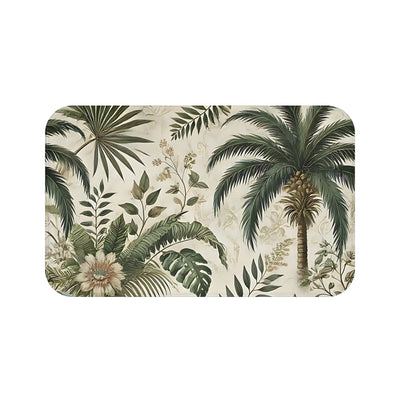 Tropical Leaf Bath Mat