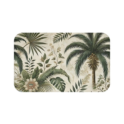 Tropical Leaf Bath Mat