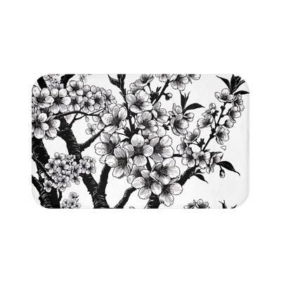 Chic Floral Bath Mat