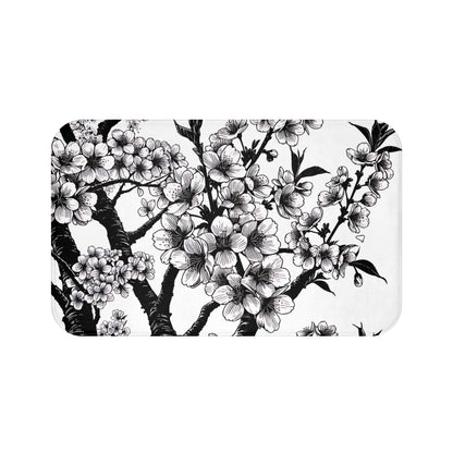 Chic Floral Bath Mat
