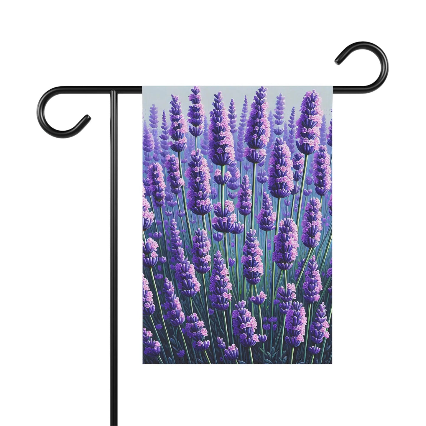 Lavender Garden Flag