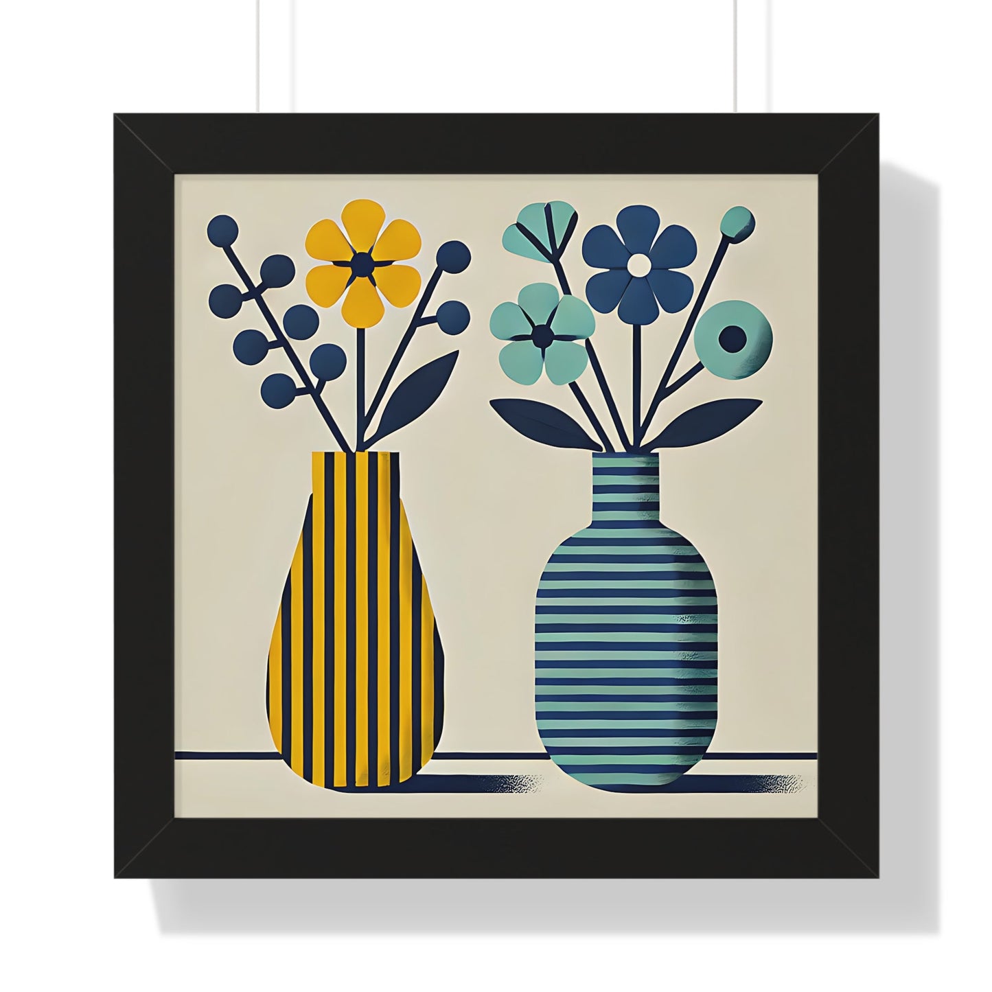 Modern Botanical Framed Poster