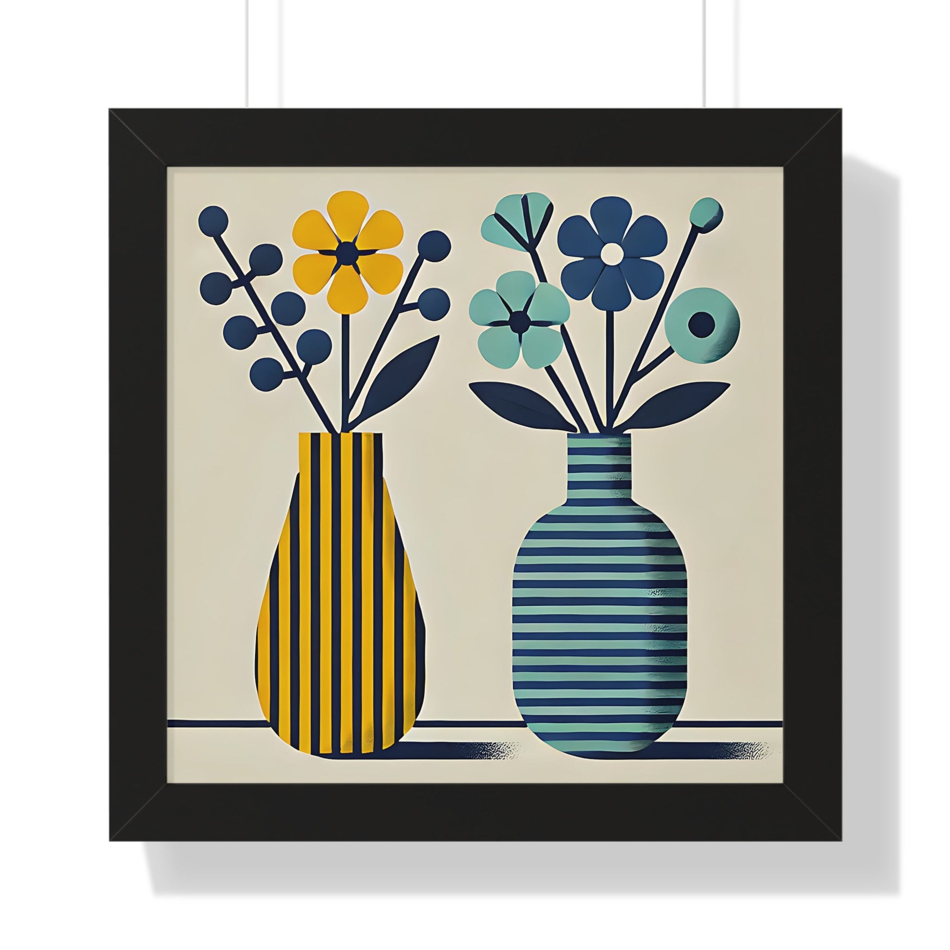 Modern Botanical Framed Poster