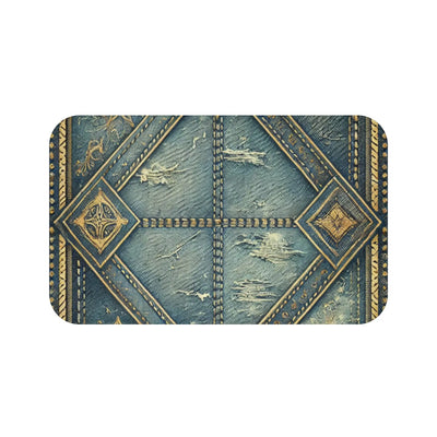 Antique Geometric Bath Mat