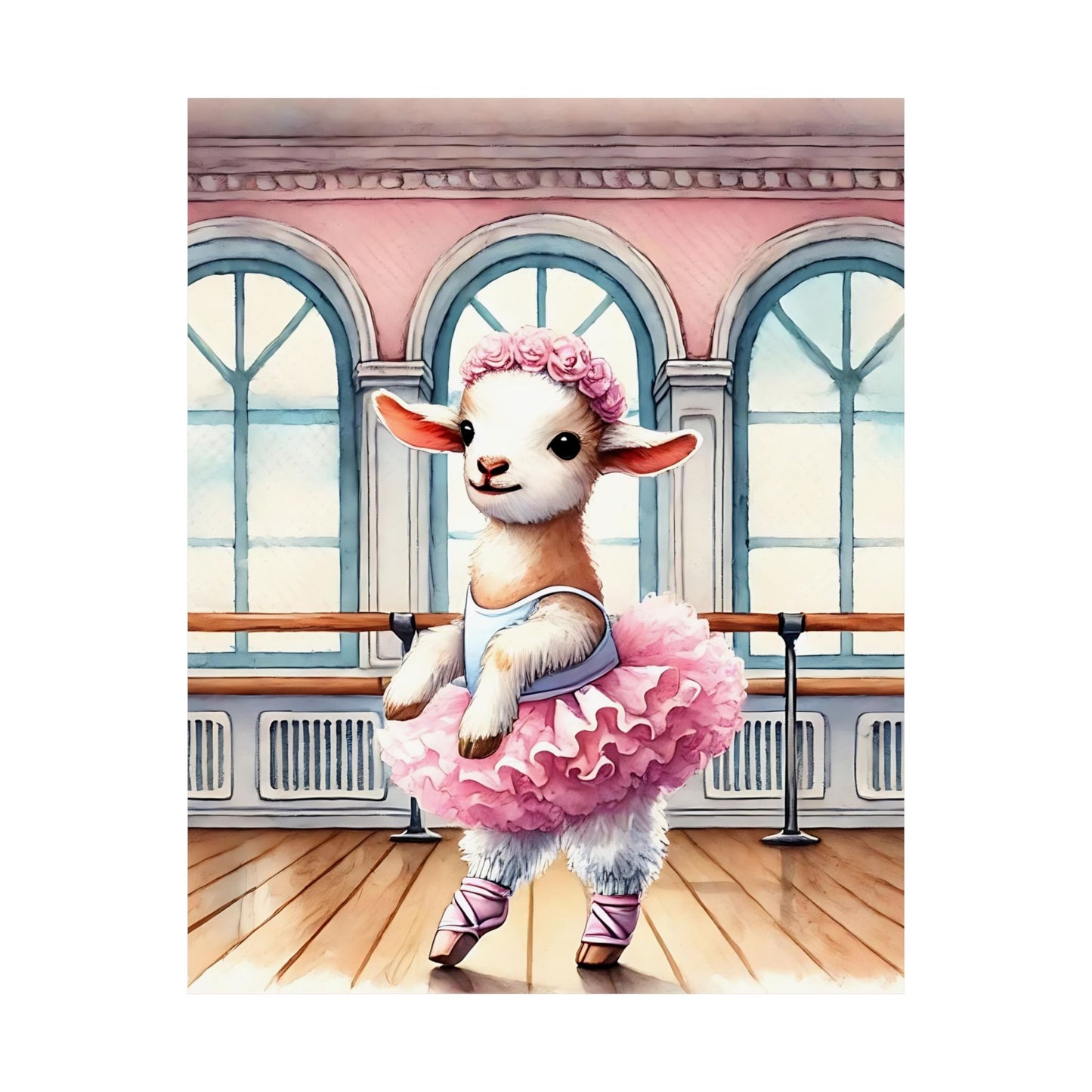 Ballet Lamb Vertical Poster