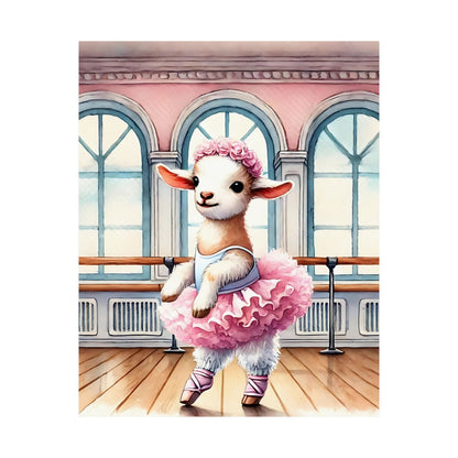 Ballet Lamb Vertical Poster