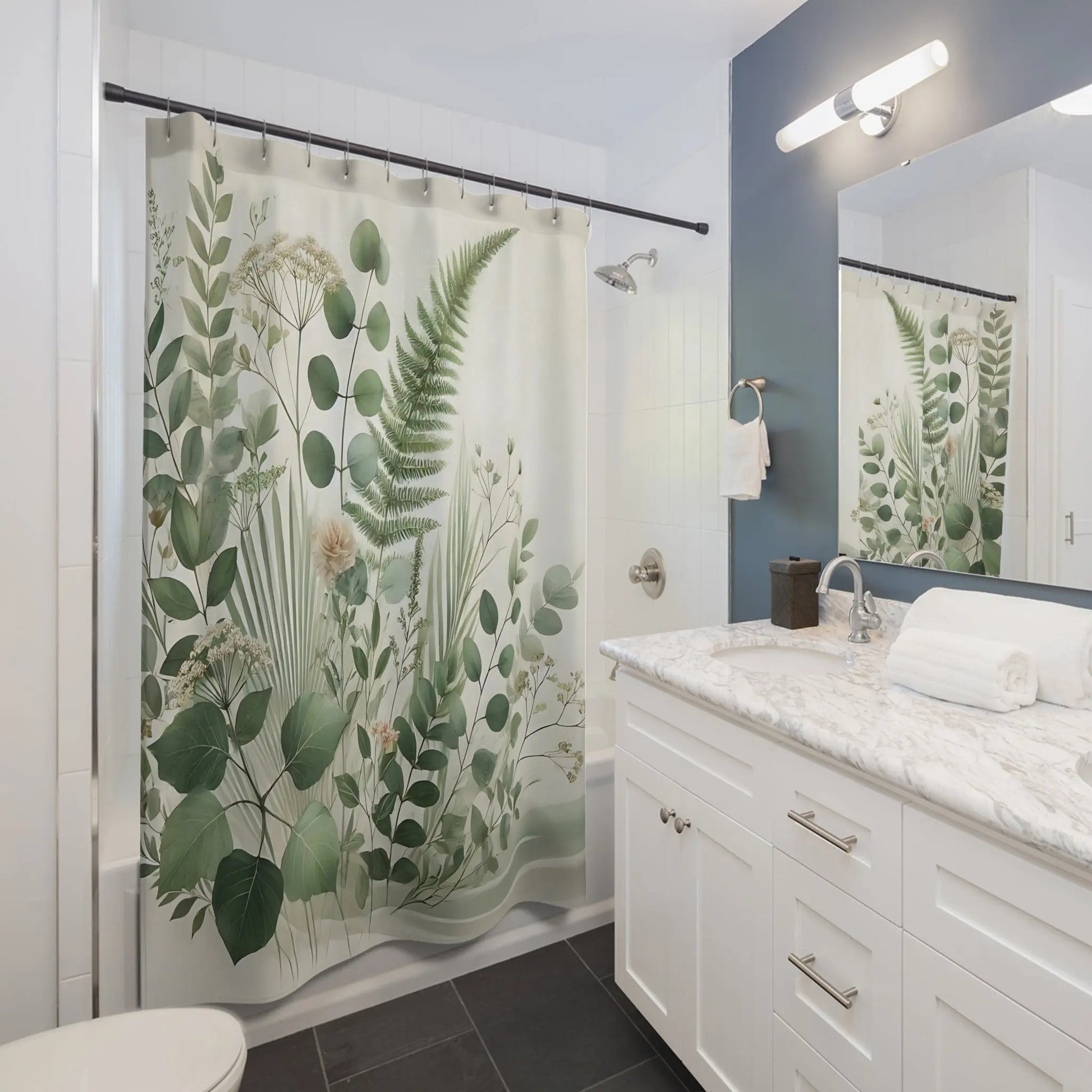 Botanical Fern Shower Curtain