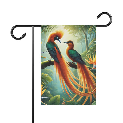 Tropical Bird Garden Banner