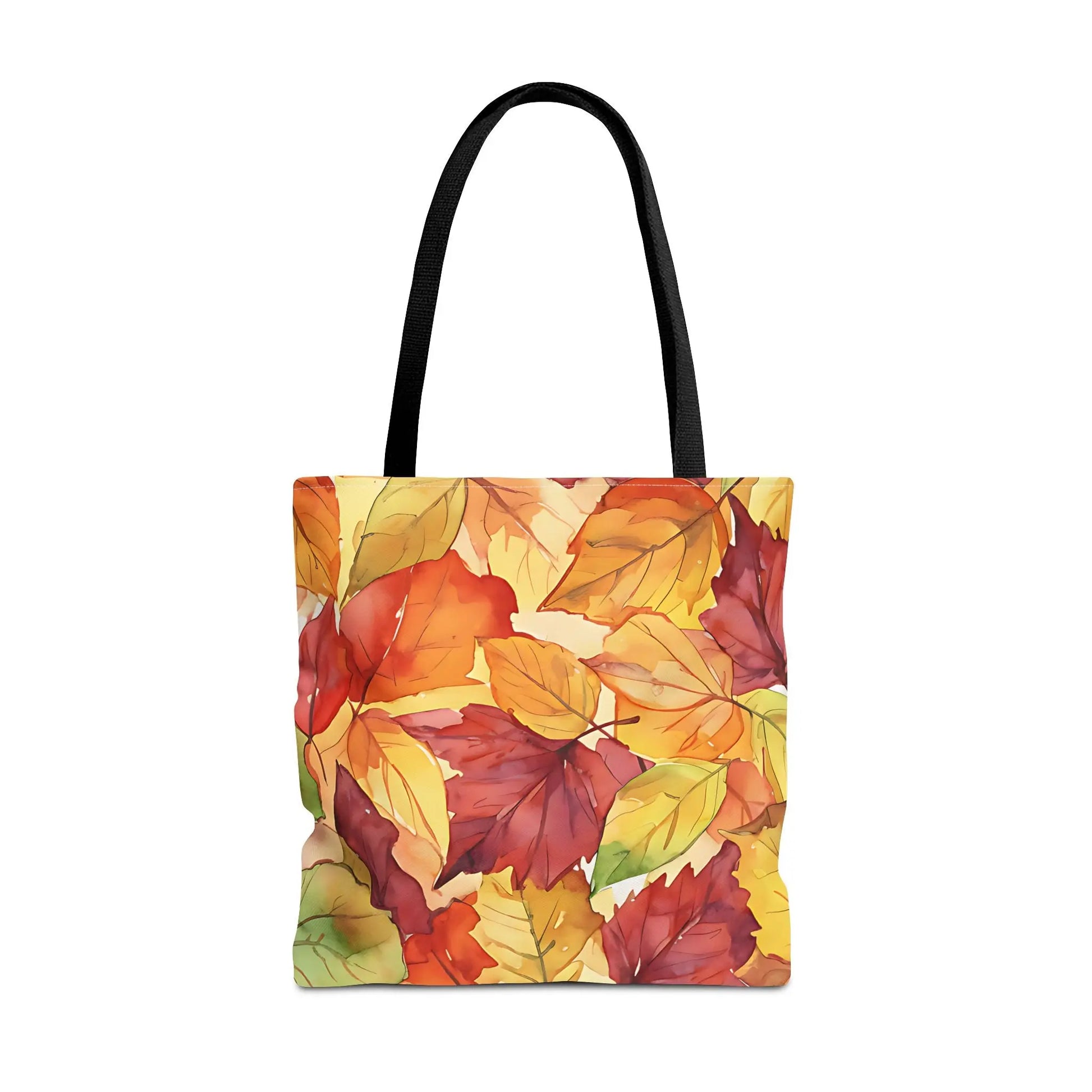 Autumn Watercolor Leaves Tote Bag