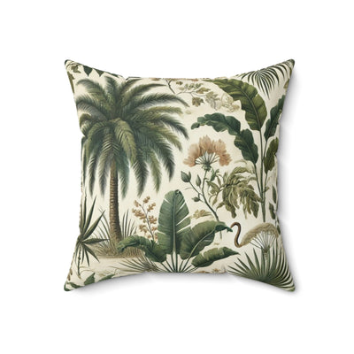 Palm Tree Garden Pillow