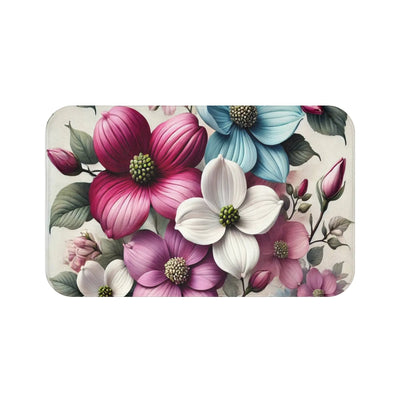 Floral Elegance Bath Mat