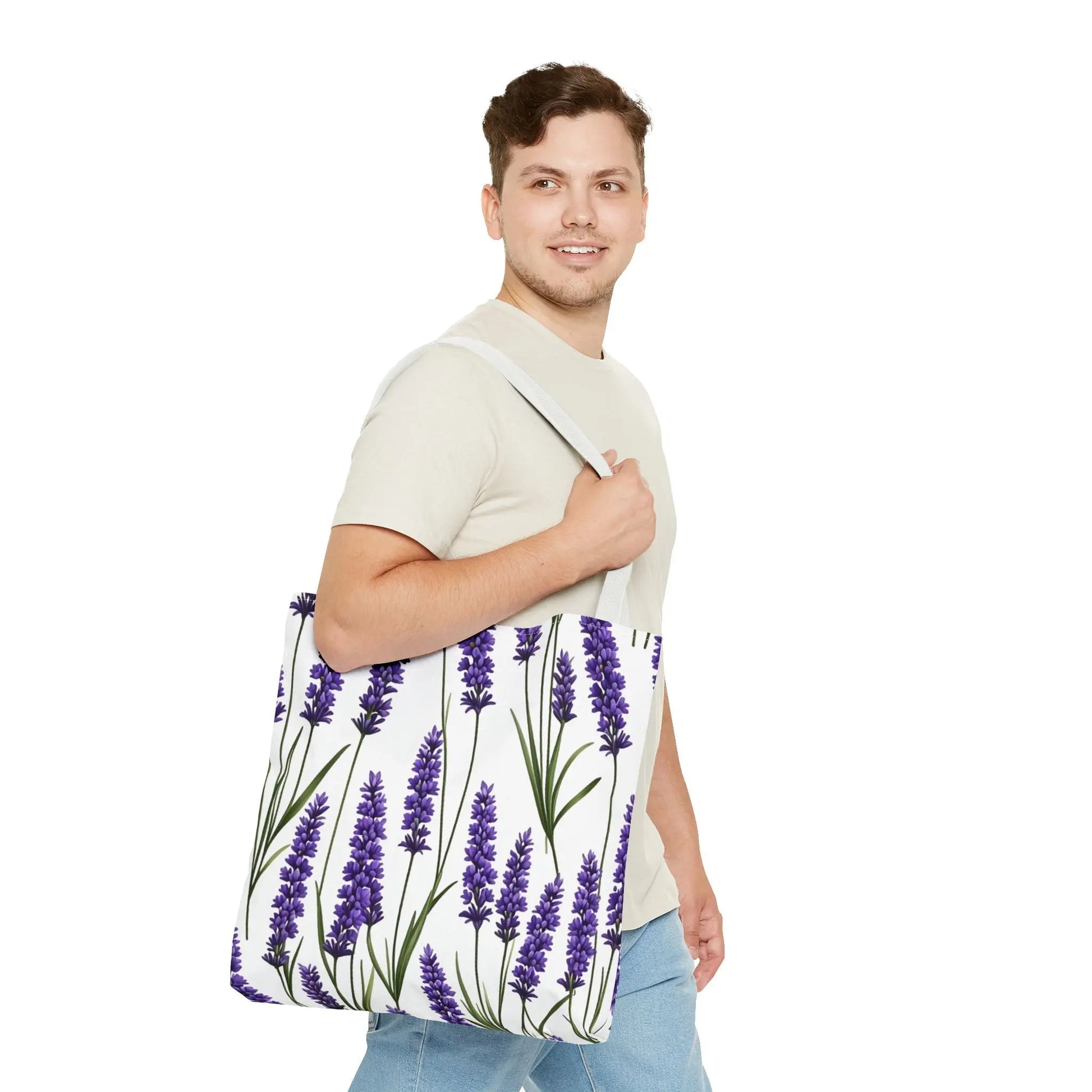 Lavender Garden Tote Bag