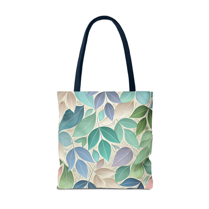 Pastel Leaf Tote Bag