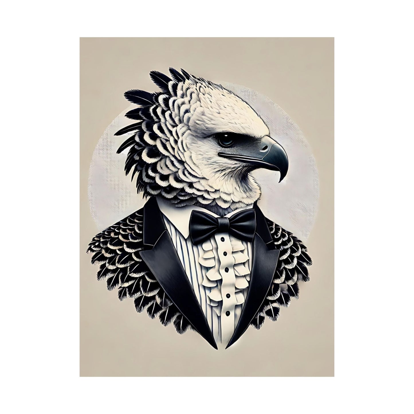 Elegant Harpy Eagle Poster