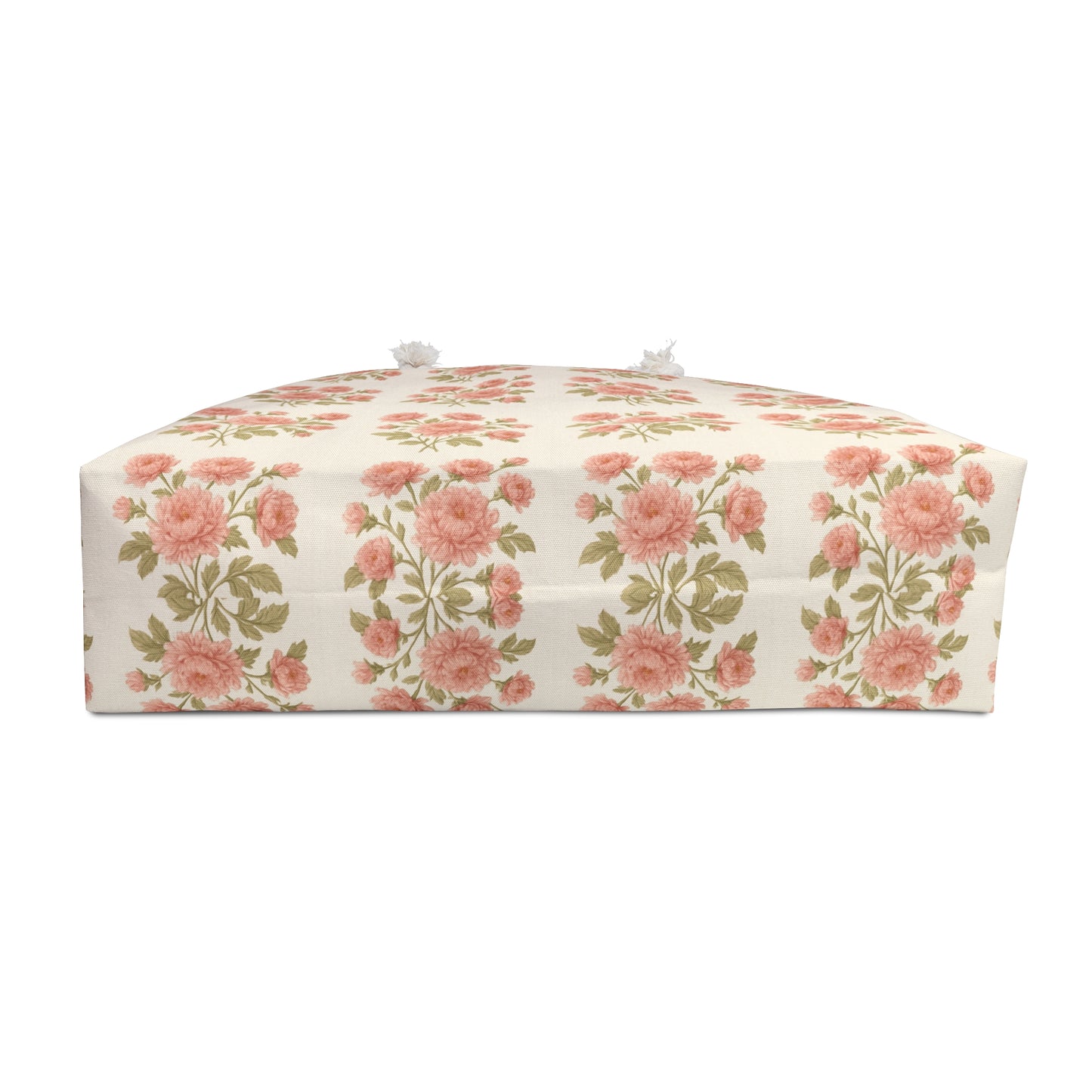 Vintage Pink Rose Pattern Weekender Bag