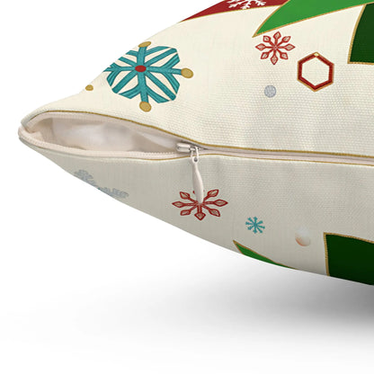 Modern Festive Holiday Pillow Cover