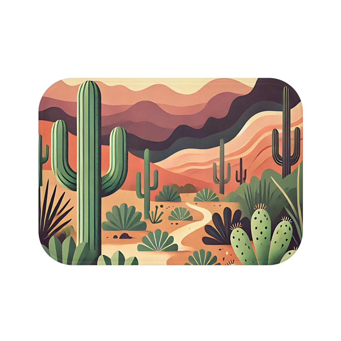 Desert Oasis Bath Mat