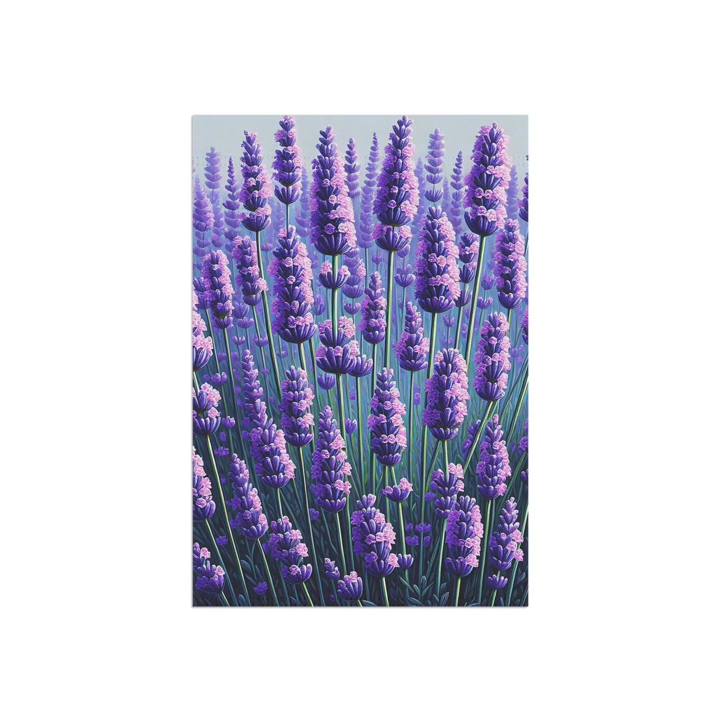 Lavender Garden Flag