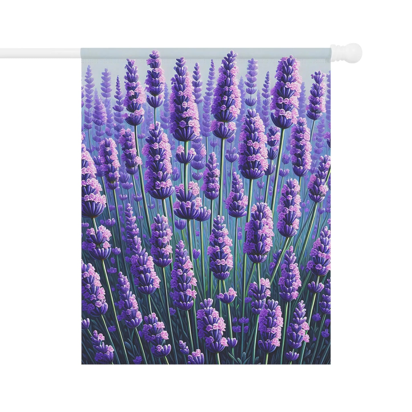 Lavender Garden Flag