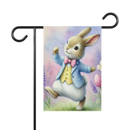 Whimsical Bunny Garden Banner