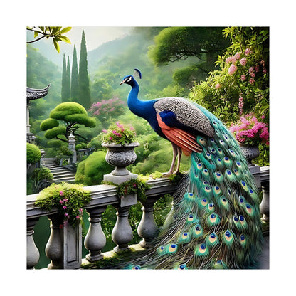 Peacock Art Home Decor
