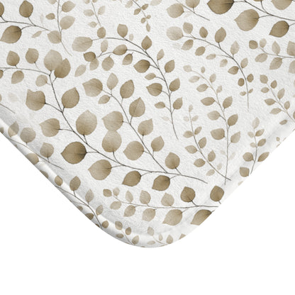 Boho Floral Bath Mat