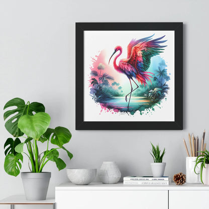 Vibrant Flamingo Art Print