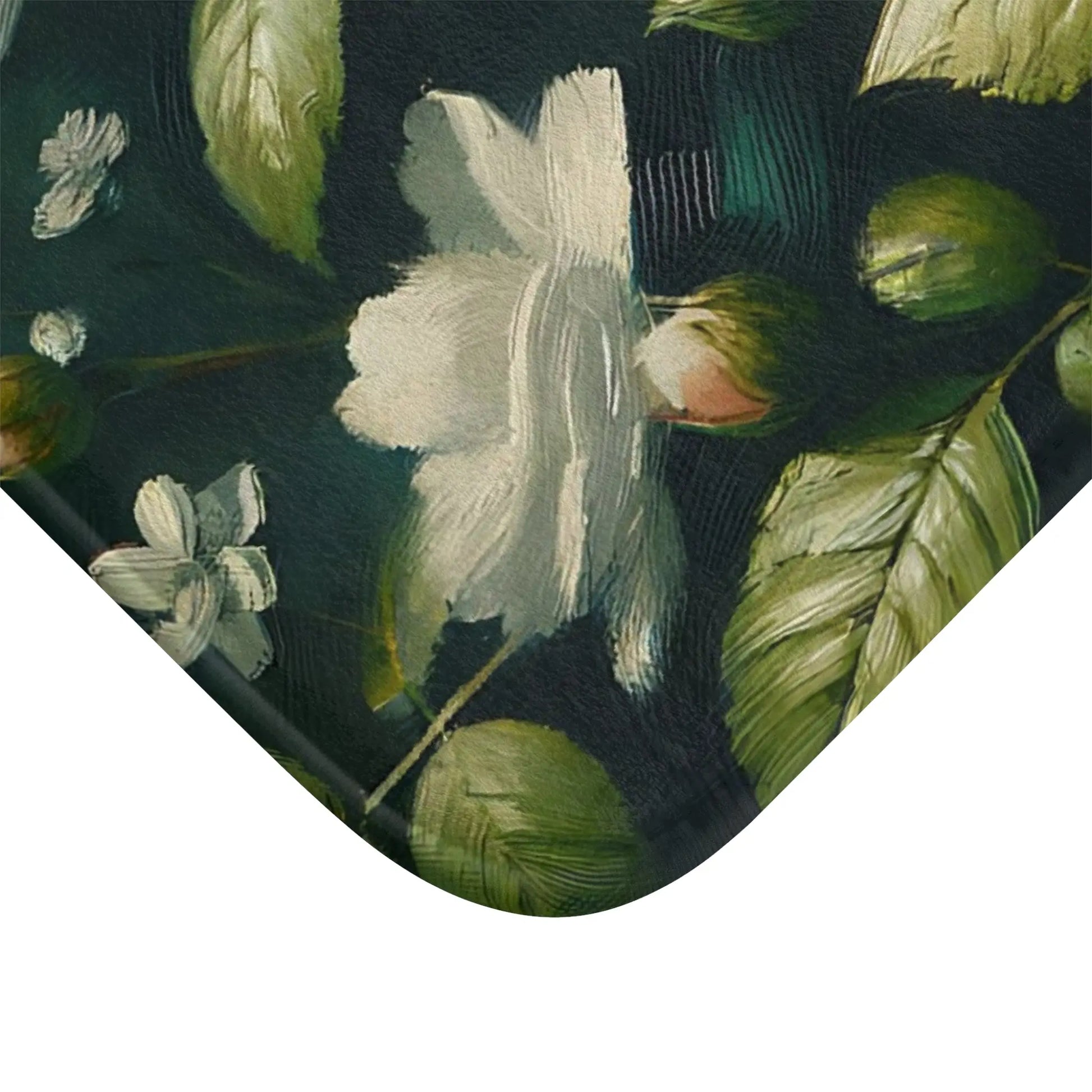 Elegant Floral Bath Mat
