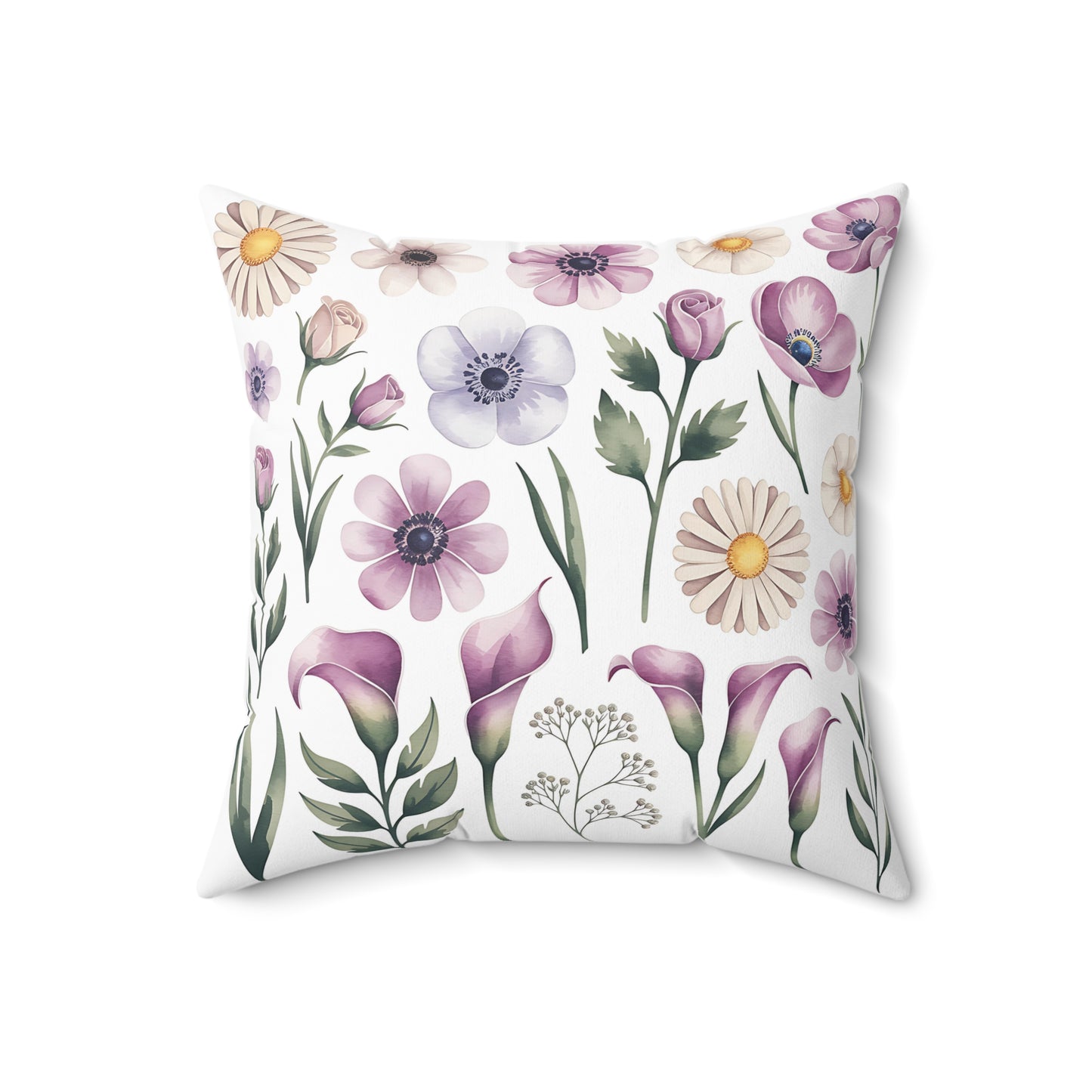Floral Garden Decorative Pillow