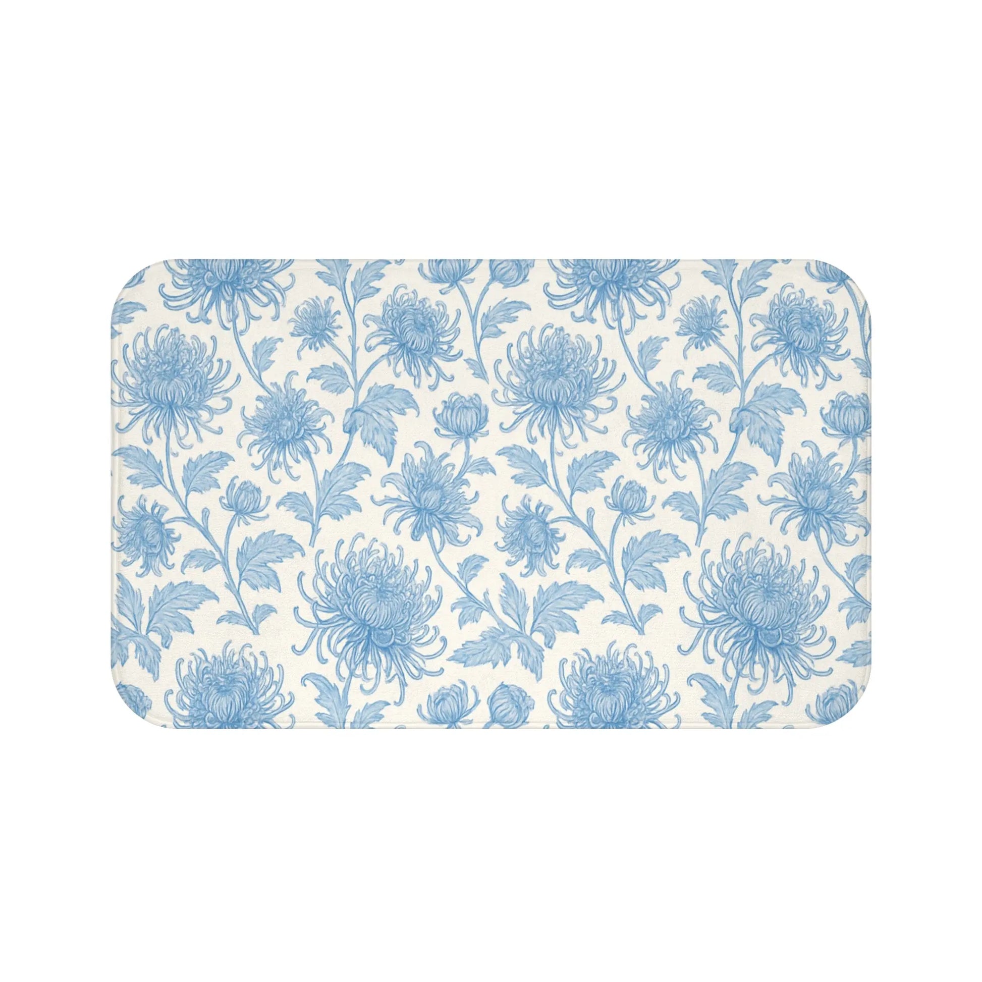 Charming Floral Bath Mat
